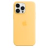 iPhone 14 Pro Max Silikon Case MagSafe Gelb