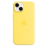 iPhone 14 Silikon Case MagSafe Canary Gelb