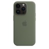 iPhone 14 Pro Silikon Case MagSafe Olive