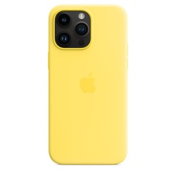 iPhone 14 Pro Max Silikon Case MagSafe Canary Gelb