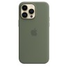 iPhone 14 Pro Max Silikon Case MagSafe Olive