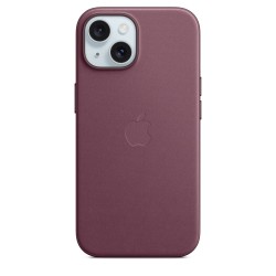 iPhone 15 Feingewebe Case Mulberry