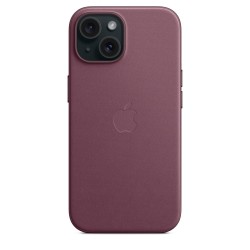 iPhone 15 Feingewebe Case Mulberry