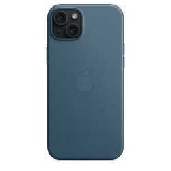 iPhone 15 plus Feingewebe Case Blau