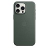 iPhone 15 Pro Max Feingewebe Case grün