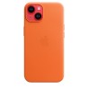 iPhone 14 Leder Hüllen MagSafe Orange