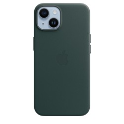 iPhone 14 Leder Case MagSafe Grün