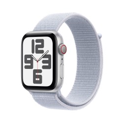 🛒 Kaufen Sie Watch SE Cell 44mm Silber Sport Loop Blaue Wolke im Shop Duty Free.de 🚀