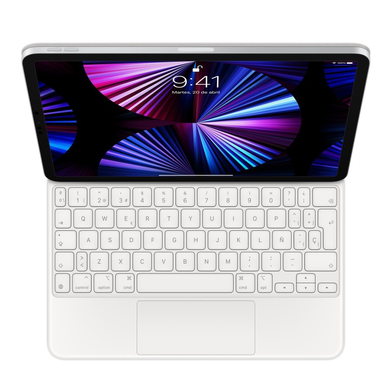 🛒 Kaufen Sie Magic Klaviatur iPad Pro 11 iPad Air Spanisch Weiß im Shop Duty Free.de 🚀
