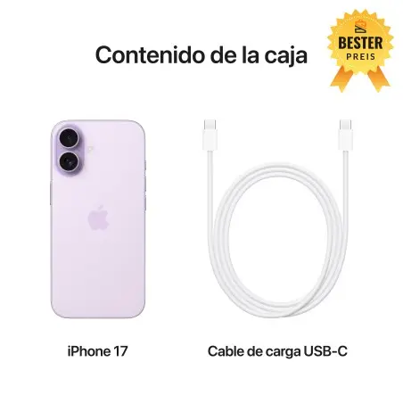 🛒 Kaufen Sie iPhone 17 256 GB Lavendel 