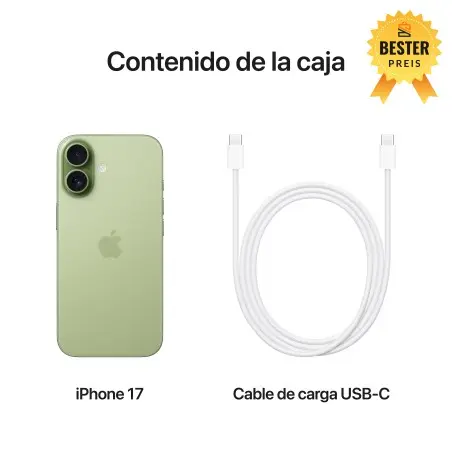 🛒 Kaufen Sie iPhone 17 512 GB Salbeigrün 