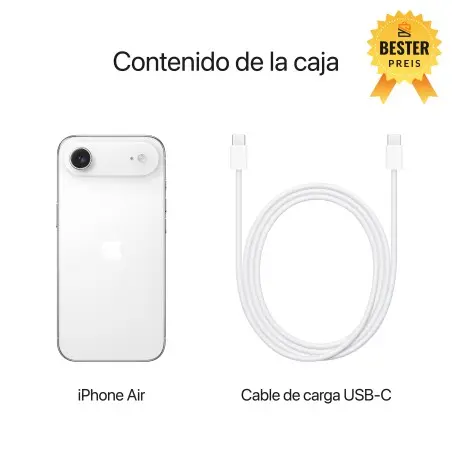 🛒 Kaufen Sie iPhone Air 1TB Wolkenweiß 
