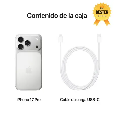 🛒 Kaufen Sie iPhone 17 Pro Max 512GB Silber 