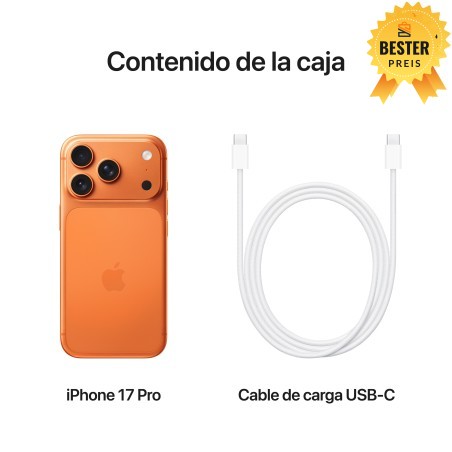 🚨 Black Friday iPhone 17 Pro Max 512GB Kosmisch Orange 
