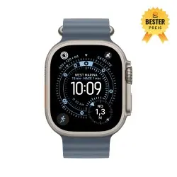 🛒 Kaufen Sie Watch Ultra 3 Cell 49 mm Titan Natur Ocean Armband Ankerblau 