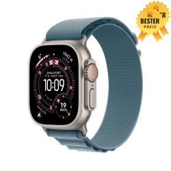 🚨 Black Friday Watch Ultra 3 Cell 49 mm Titan Natur Alpine Loop Hellblau M 