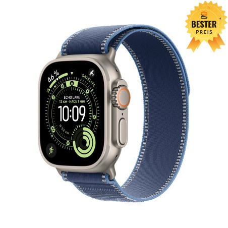 🚨 Black Friday Watch Ultra 3 Cell 49 mm Titan Natur Trail Loop Hellblau S/M 