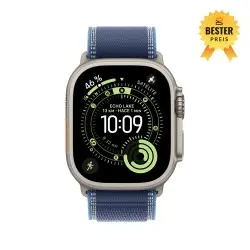 🛒 Kaufen Sie Watch Ultra 3 Cell 49 mm Titan Natur Trail Loop Hellblau M/L 