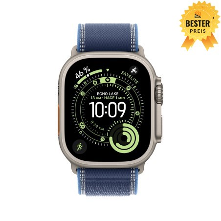 🚨 Black Friday Watch Ultra 3 Cell 49 mm Titan Natur Trail Loop Hellblau M/L 