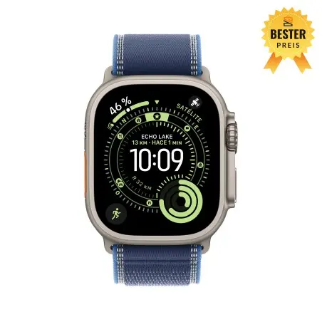 🛒 Kaufen Sie Watch Ultra 3 Cell 49 mm Titan Natur Trail Loop Hellblau M/L 