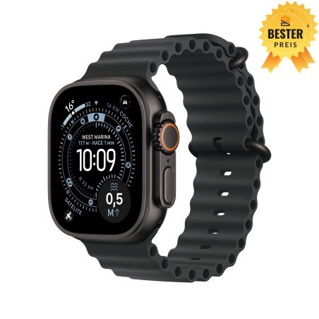 🚨 Black Friday Watch Ultra 3 Cell 49 mm Schwarz Ocean Armband 