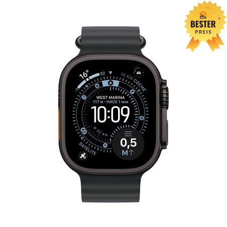 🚨 Black Friday Watch Ultra 3 Cell 49 mm Schwarz Ocean Armband 
