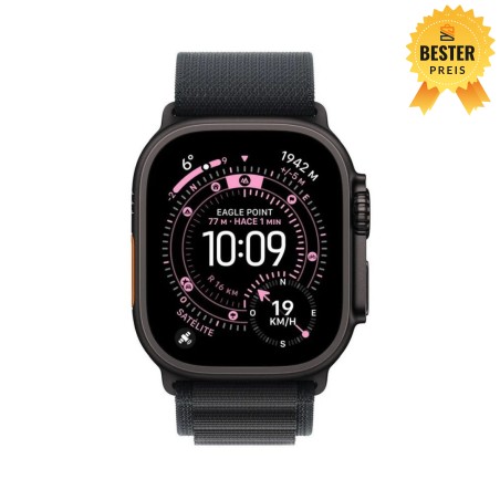 🚨 Black Friday AWatch Ultra 3 Cell 49 mm Schwarz Alpine Loop Schwarz M 