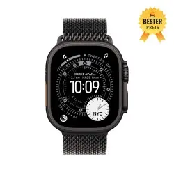 🛒 Kaufen Sie Watch Ultra 3 Cell 49 mm Milanaise Armband Schwarz M 