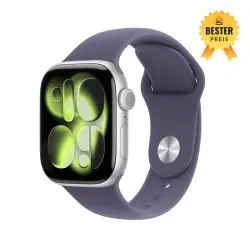 🛒 Kaufen Sie Apple Watch Series 11 (GPS) 42 mm Gehäuse Aluminium Silber Sportarmband Nebelviolett S/M 