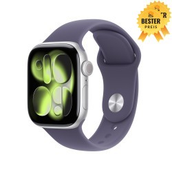 🚨 Black Friday Apple Watch Series 11 (GPS + Cellular) 42 mm Gehäuse Aluminium Silber Sportarmband Nebelviolett M/L 