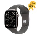 🚨 Black Friday Apple Watch Series 11 (GPS + Cellular) 42 mm Gehäuse Titan Natur Sportarmband Steingrau S/M 