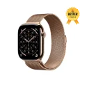 🛒 Kaufen Sie Apple Watch Series 11 (GPS + Cellular), 42 mm, Gehäuse Edelstahl Gold, Milanaise-Armband Gold (Einheitsgröße) 