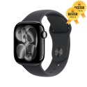 🚨 Black Friday Apple Watch Series 11 (GPS + Cellular), 46 mm, Gehäuse Aluminium Mitternacht, Sportarmband Mitternacht (S/M) 