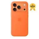 🛒 Kaufen Sie iPhone 17 Pro Silikon Case MagSafe Orange 