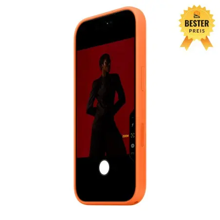🛒 Kaufen Sie iPhone 17 Pro Silikon Case MagSafe Orange 