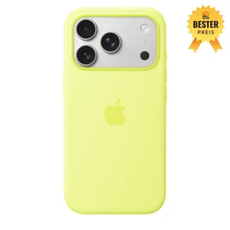 🛒 Kaufen Sie iPhone 17 Pro Silikon Case MagSafe Neongelb 
