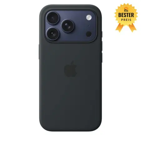 🛒 Kaufen Sie iPhone 17 Pro Silikon Case mit MagSafe Schwarz 