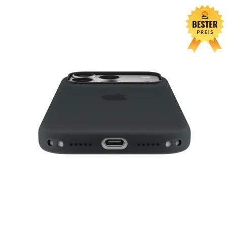 🛒 Kaufen Sie iPhone 17 Pro Silikon Case mit MagSafe Schwarz 