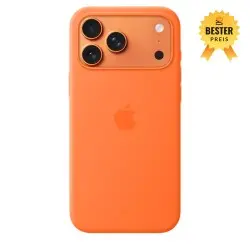 🛒 Kaufen Sie iPhone 17 Pro Max Silikon Case MagSafe Orange 