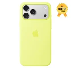 🛒 Kaufen Sie iPhone 17 Pro Max Silikon Case MagSafe Neongelb 