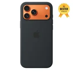 🛒 Kaufen Sie iPhone 17 Pro Max Silikon Case MagSafe Schwarz 