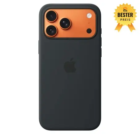 🛒 Kaufen Sie iPhone 17 Pro Max Silikon Case MagSafe Schwarz 