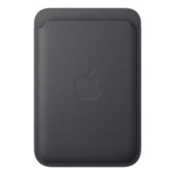iPhone Feingewebe Wallet mit MagSafe Schwarz