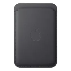 iPhone Feingewebe Wallet mit MagSafe Schwarz 1