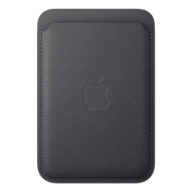 iPhone Feingewebe Wallet mit MagSafe Schwarz