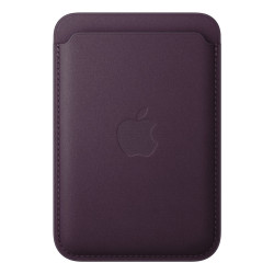 iPhone Feingewebe Wallet mit MagSafe Brombeere