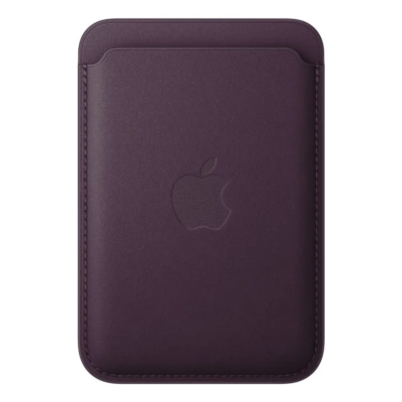 iPhone Feingewebe Wallet mit MagSafe Brombeere