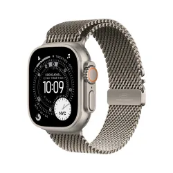 Watch Ultra 3 Cell 49 mm Milanaise Armband Natur M 2