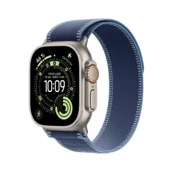 🛒 Kaufen Sie Watch Ultra 3 Cell 49 mm Titan Natur Trail Loop Hellblau M/L  2