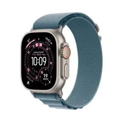 Watch Ultra 3 Cell 49 mm Titan Natur Alpine Loop Hellblau S 2